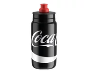 ELITE Fly Coca-Cola kerékpáros kulacs - fekete